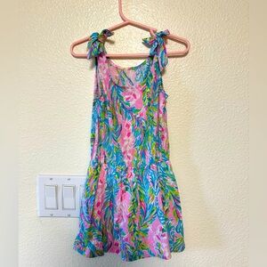 Lilly Pulitzer girls Sundari Romper (XS, 2-3)